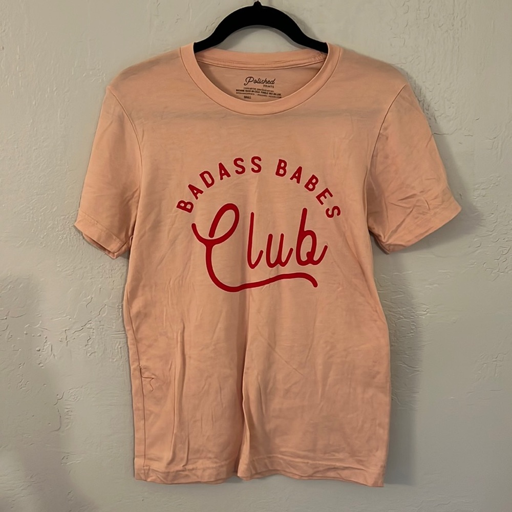 Badass Babes Club t-shirt size small